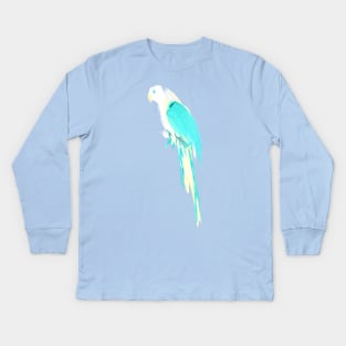 Summer Parrot Final Kids Long Sleeve T-Shirt